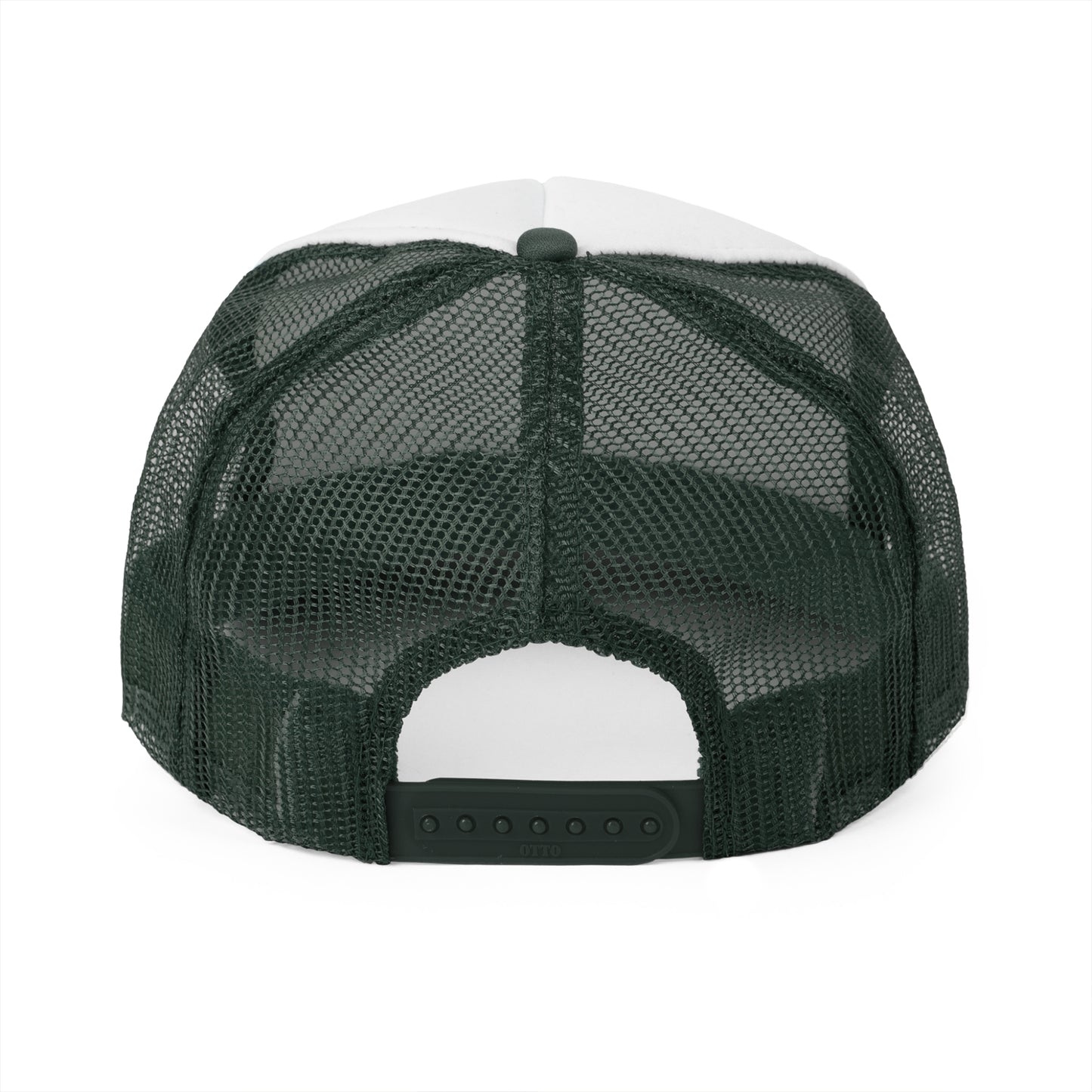 Canadian Maple Leaf Trucker Cap - CANADIAN CAD GREEN - Designed and Printed in Canada