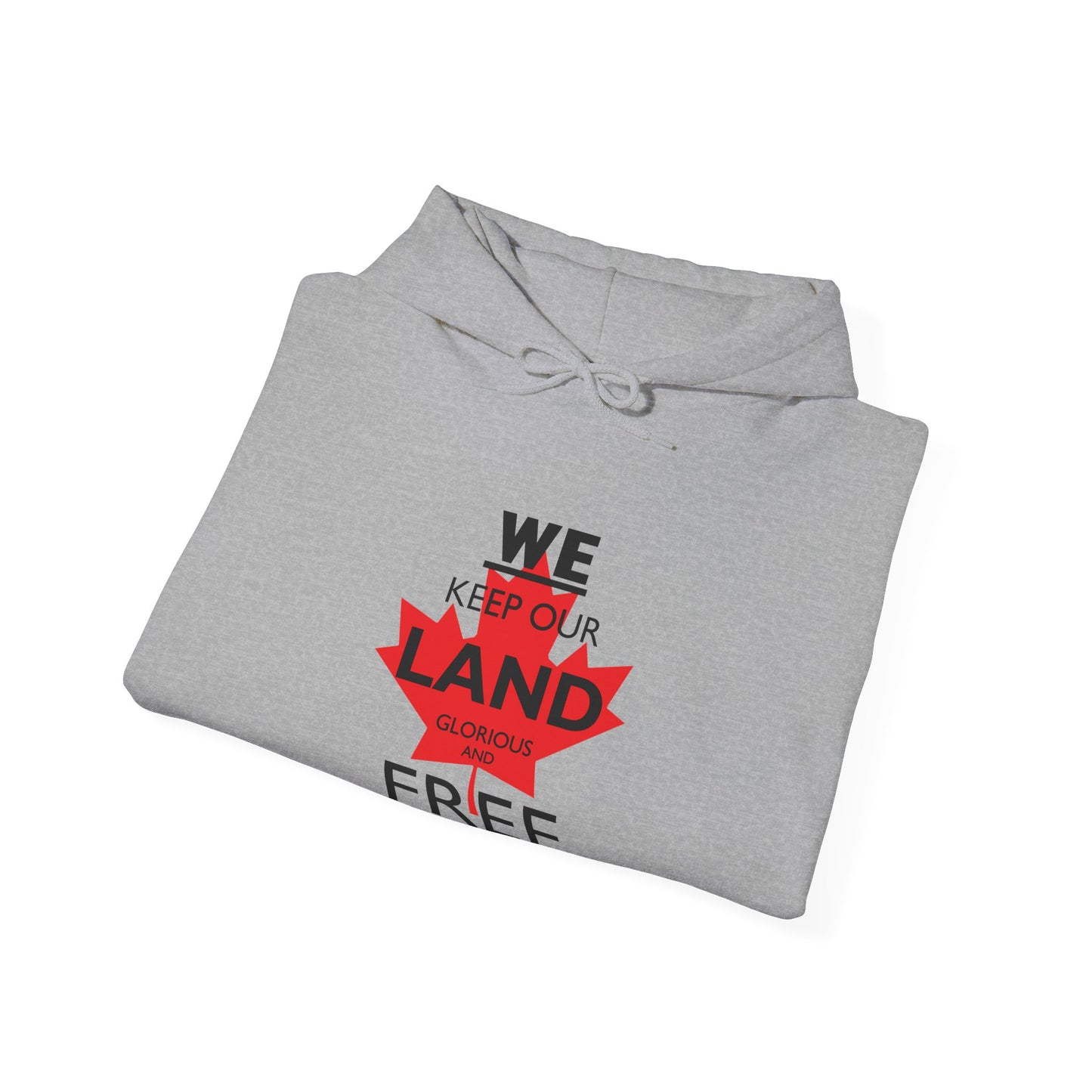 Made in Canada! Shop Local Buy Canadian - Freedom Land Canada Unisex Hoodie - Canadian Pride -