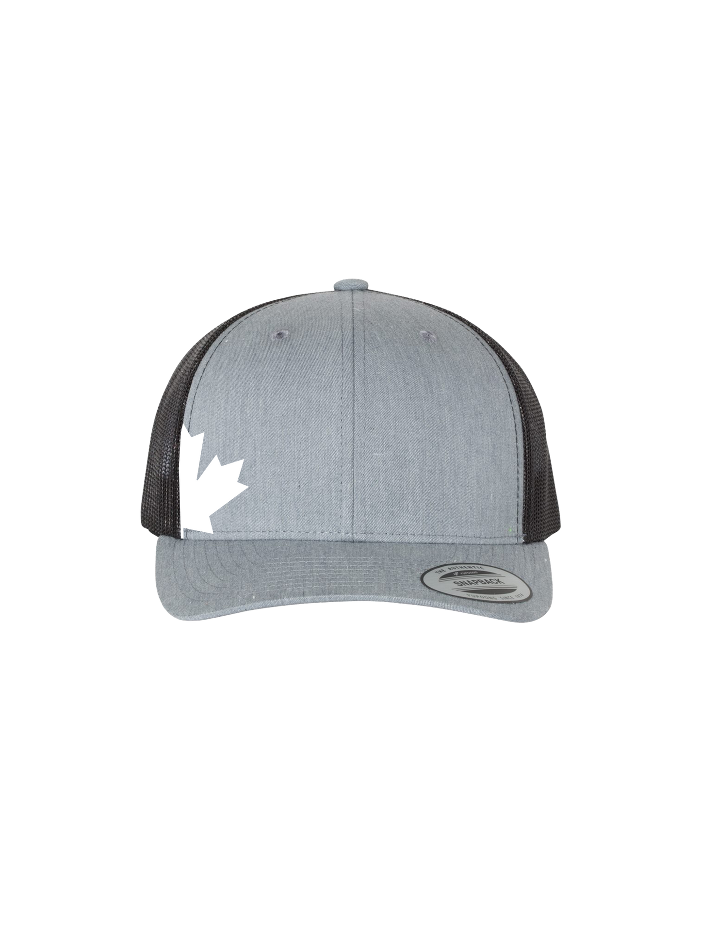 Canadian Maple Leaf Trucker Hat - Mesh Back Hat - BUY CANADIAN! Designed and Printed IN CANADA!