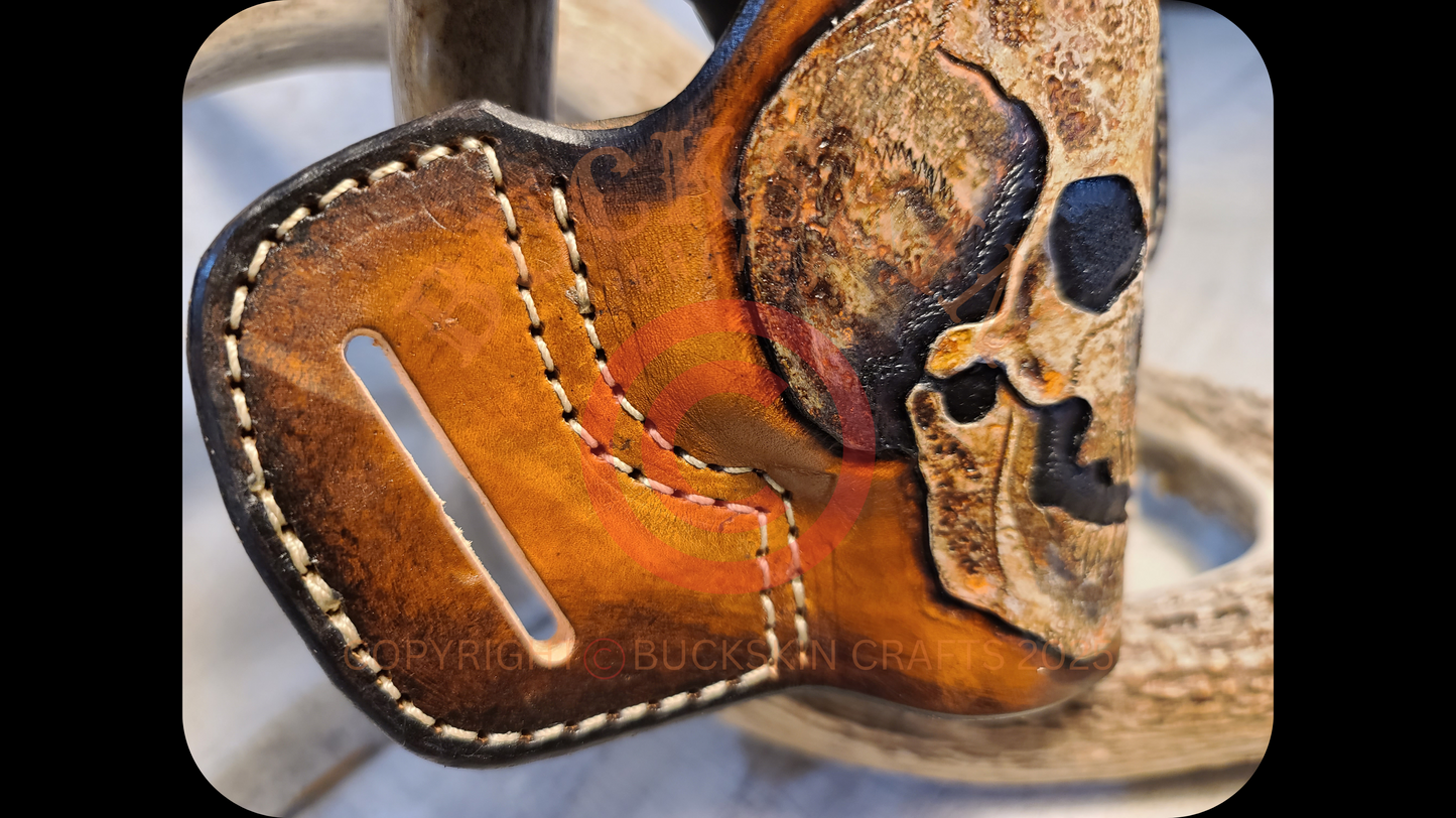 SIG P365 CUSTOM SKULL OPEN TOP OTW