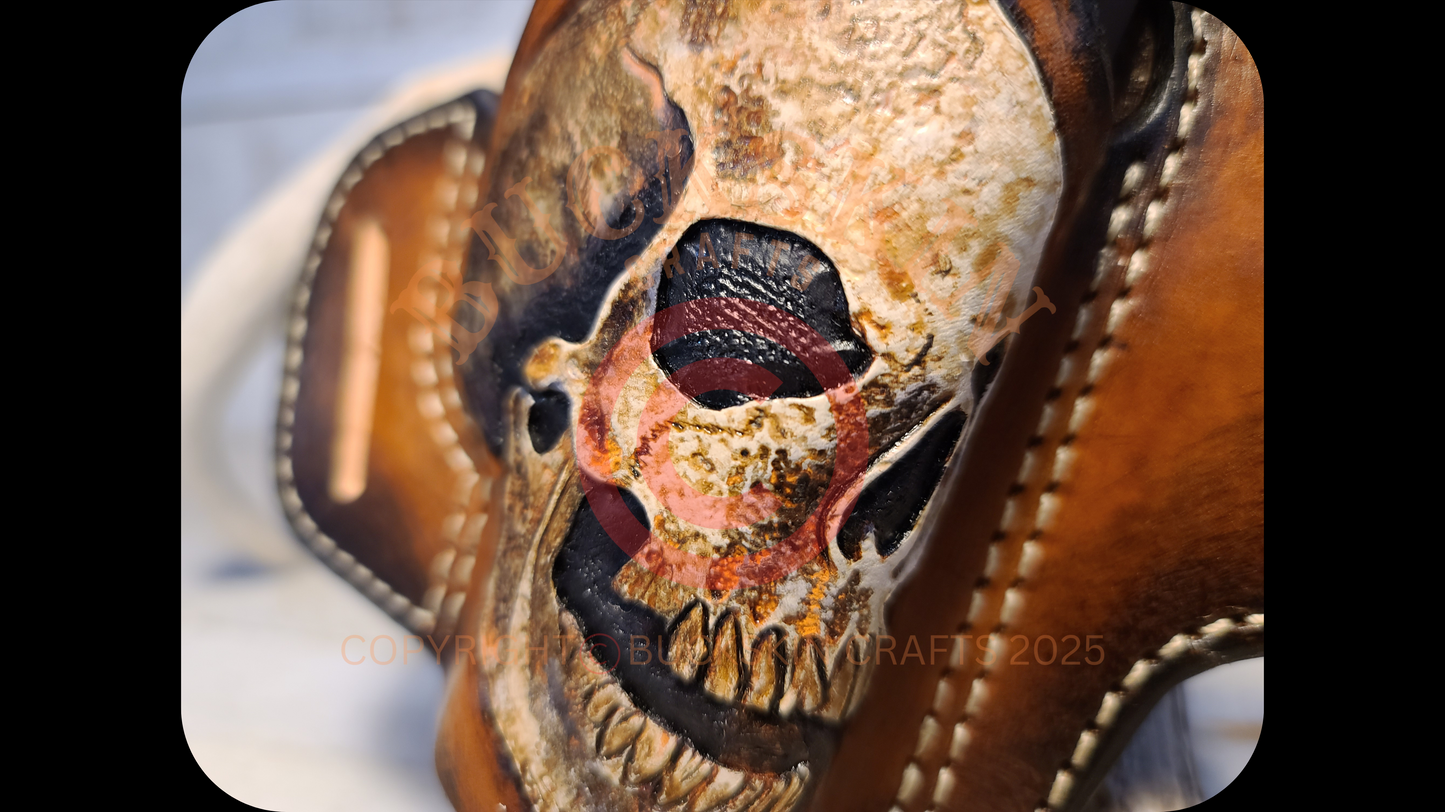 SIG P365 CUSTOM SKULL OPEN TOP OTW