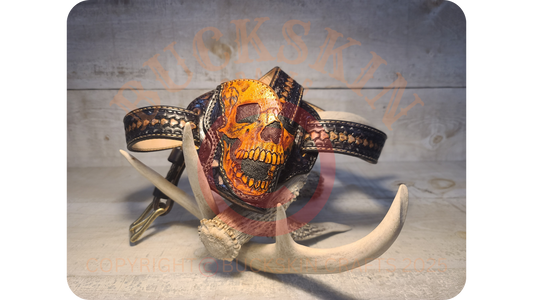 BLACK DEATH SKULL AND BONES FULL KIT