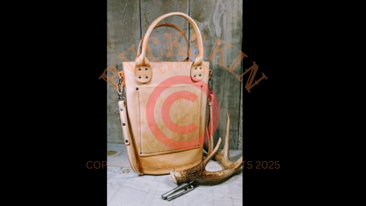 VEG TAN CUSTOM PLAINSMAN BAG